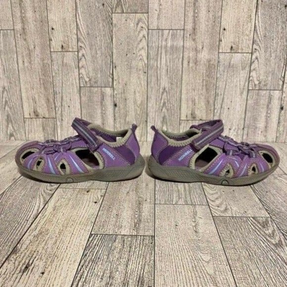 Merrell Purple Sandals Size Toddler 7W - Picture 3 of 7